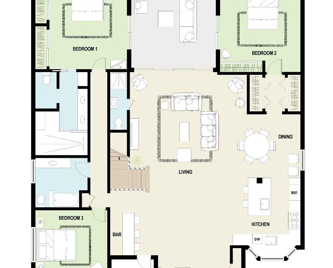 Holiday home Walk To The - Outdoor Dining - Spacious