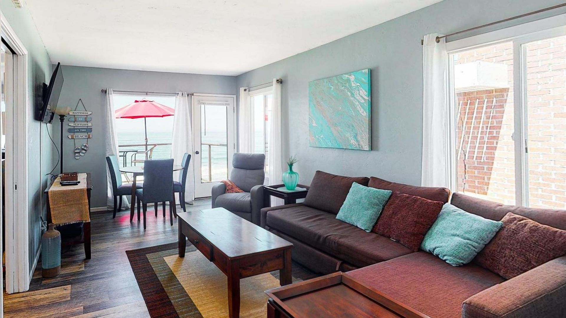 Apartment 3009 Ocean Street A Beachfront With Balcony & Deck Carlsbad