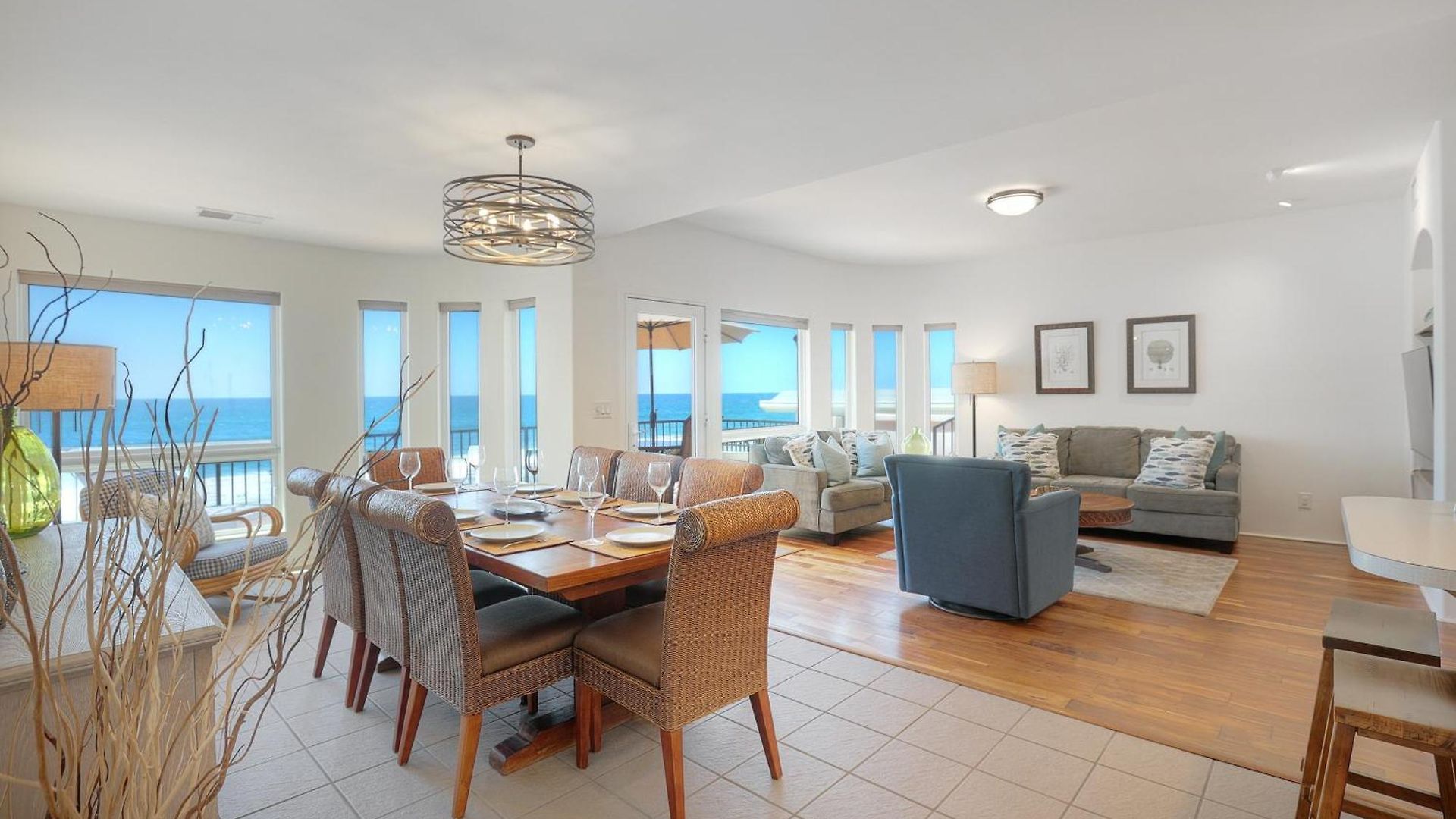 Exclusive Beachfront Duplex In Village Ocean Views, Sleeps 9 * Carlsbad