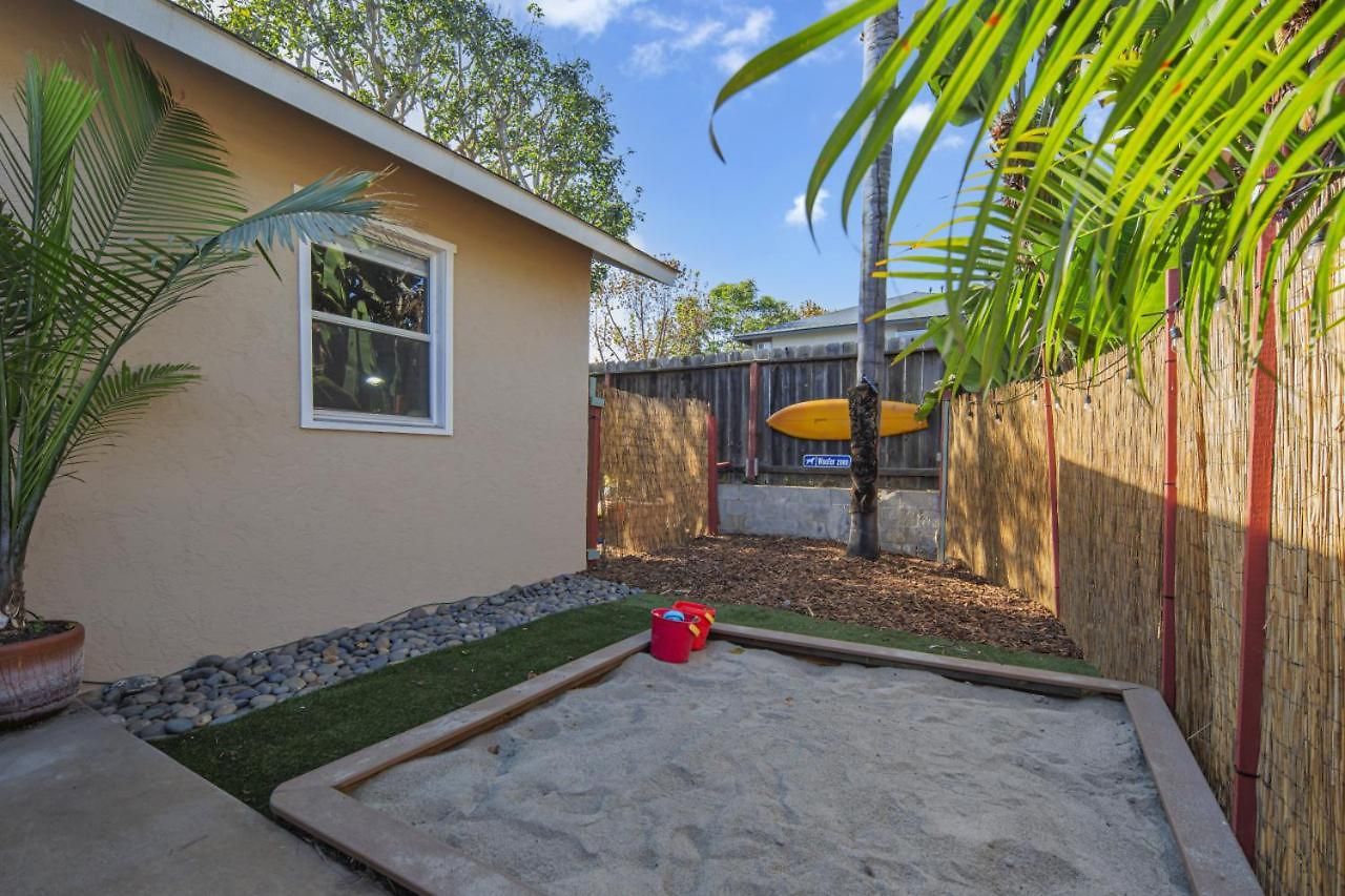 2 Blocks To Beach, Firepit, Sandbox, Bbq, Work
