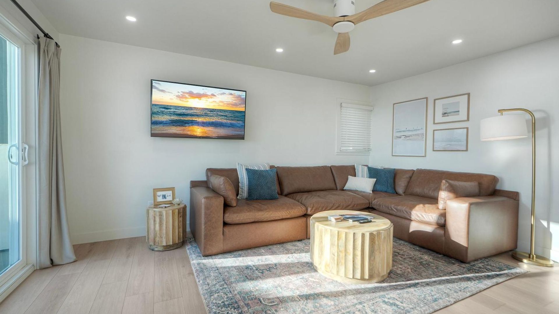 Holiday home Modern Ocean-view Retreat W/ Firepit & Steps To