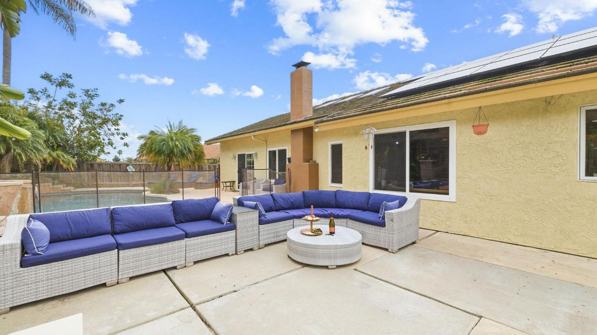 Pool Retreat With Hot Tub And Patio
