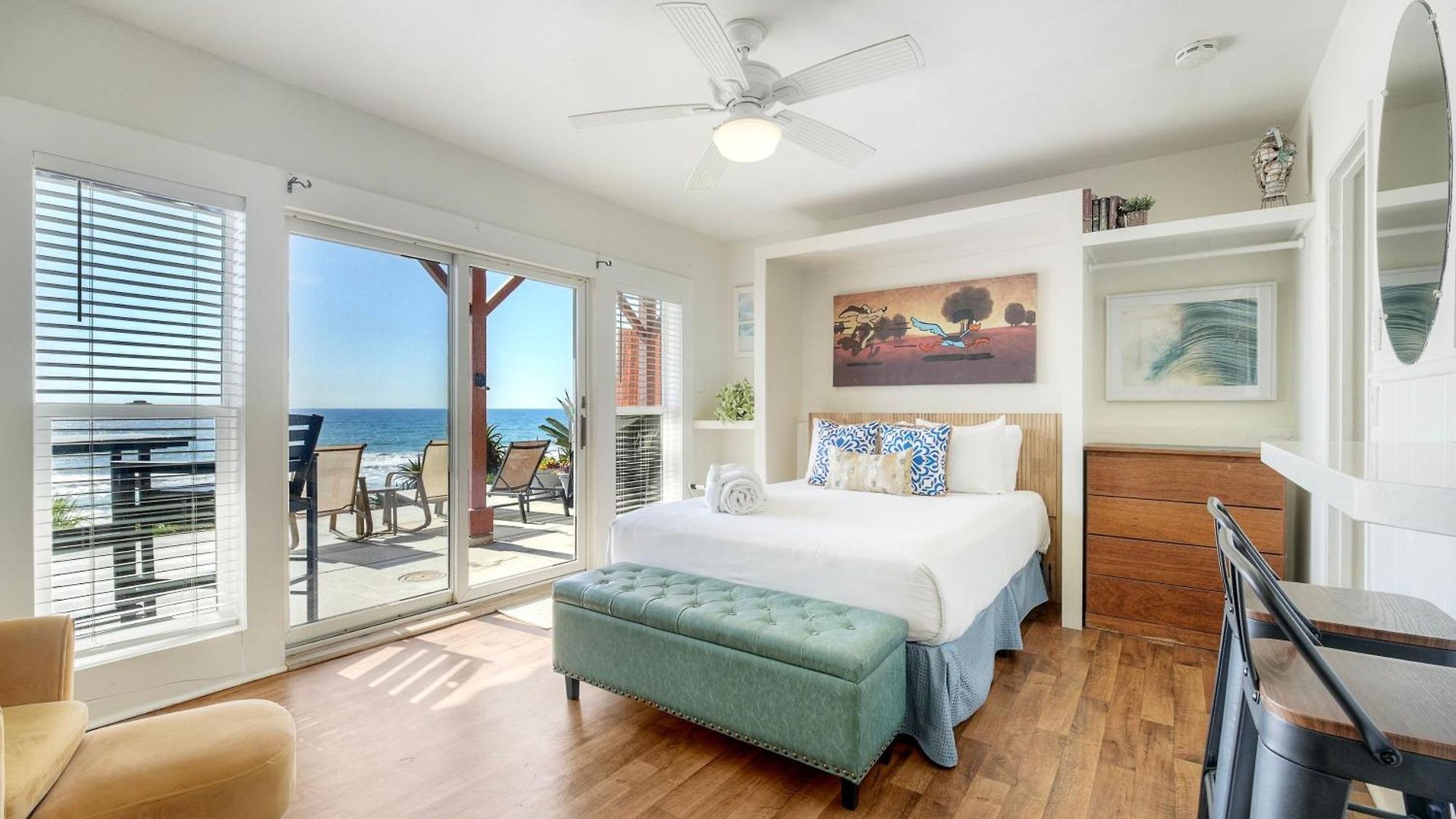 Apartment Oceanfront Condo, Private Patio, Access, Bbq Carlsbad