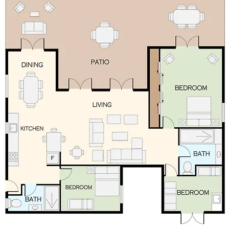 Holiday home Juniper Entire - Sleeps 18 - Oceanfront