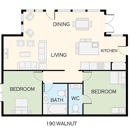 Walk To & Village - 5 Bedrooms - 3 Units