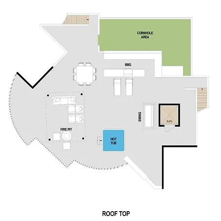 Oceanview Rooftop, Hot Tub, Firepit, Bbq, Pool Table *