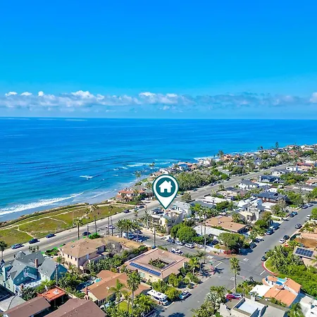 Oceanview Rooftop, Hot Tub, Firepit, Bbq, Pool Table Holiday home Carlsbad