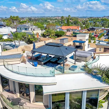 Oceanview Rooftop, Hot Tub, Firepit, Bbq, Pool Table * Carlsbad