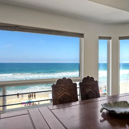 Exclusive Beachfront Duplex In Village Ocean Views, Sleeps 9 * Carlsbad