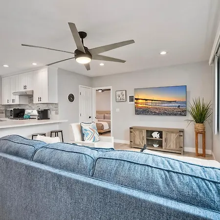 Seabreeze 1br, Walk To Sand, Pet Friendly, Parking, Fire Pit Access Apartment *