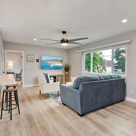 Seabreeze 1br, Walk To Sand, Pet Friendly, Parking, Fire Pit Access Apartment