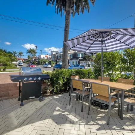 Modern Vacation With Ocean Views, Private Patio, Fire Pit & Walkable Location Carlsbad