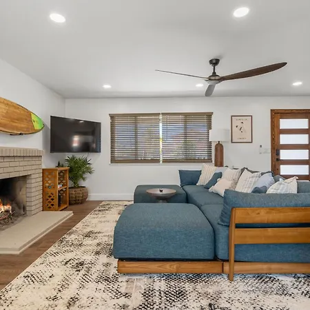 Casa Sol - 4 Bed, Sleeps 8, Bike To Lagoon And Carlsbad