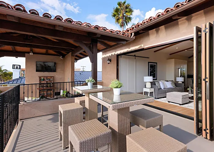 Oceanview Rooftop Patio - Walk To The Beach & Park