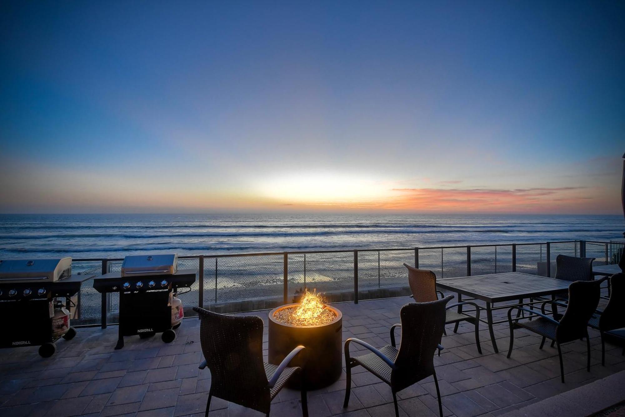 Oceanfront Getaway - Ocean Views - Fire Pit - Bbq - Access *