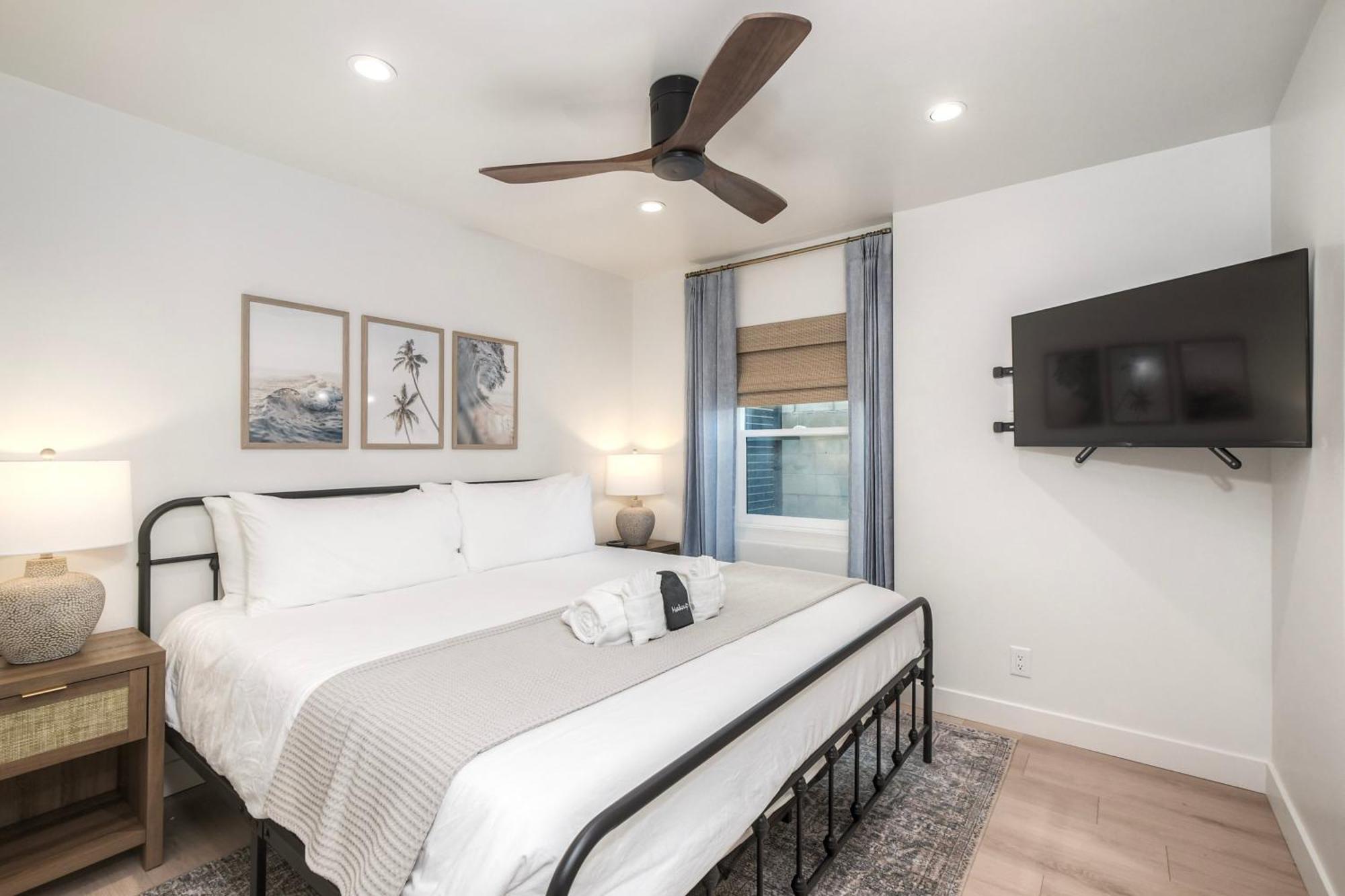 Modern Vacation With Ocean Views, Private Patio, Fire Pit & Walkable Location Apartment Carlsbad