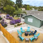 Carlsbad Tranquil Tier Garden Beach Home With Game Room